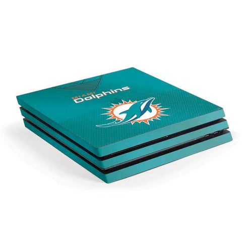 NFL Miami Dolphins Team Jersey PS4 Pro Console Skin